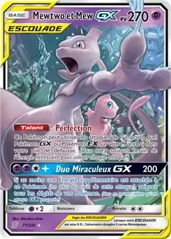 Harmonie des Esprits - Mewtwo et Mew GX