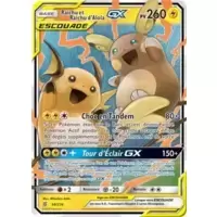 Raichu et Raichu d'Alola GX