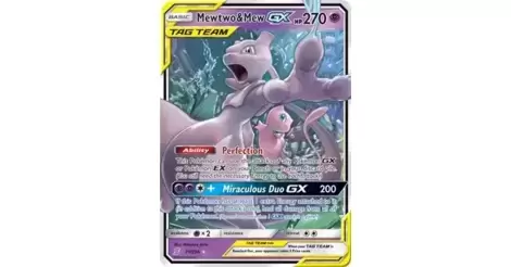 Mewtwo & Mew GX - Unified Minds Pokémon card 222/236