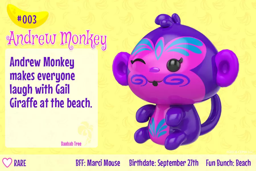 Bananas - Andrew Monkey
