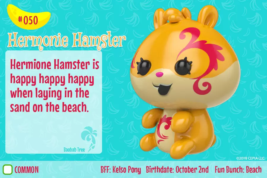 Bananas - Hermione Hamster