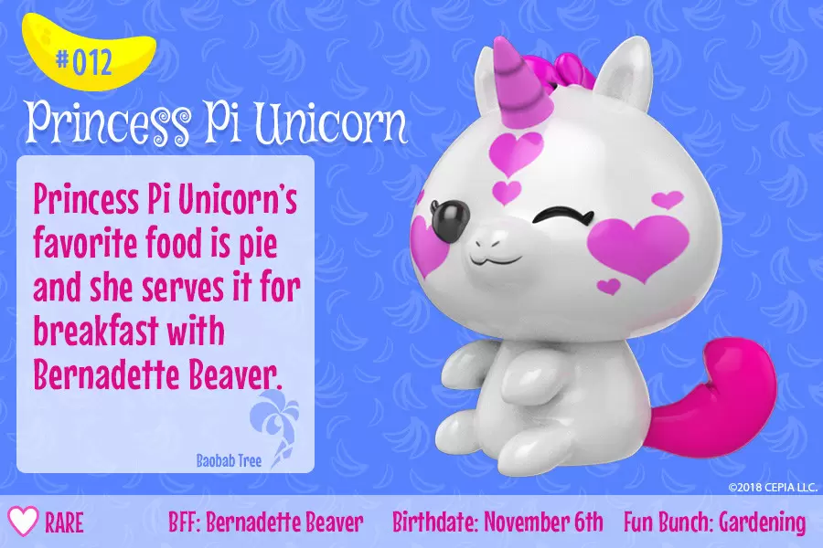 Bananas - Princess Pi Unicorn