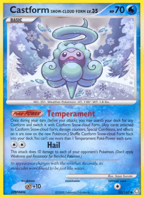 Legends Awakened - Castform Snow-cloud Form