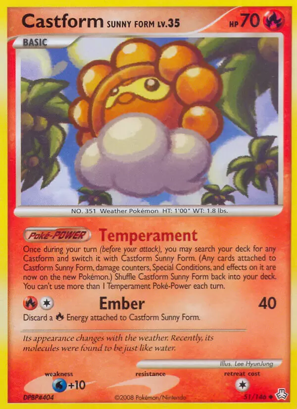 Legends Awakened - Castform Sunny Form