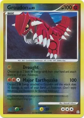 Legends Awakened - Groudon Reverse