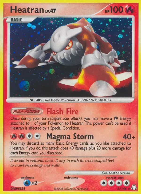 Legends Awakened - Heatran Holo