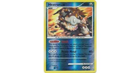 Heatran Reverse Legends Awakened Pokemon Card 30 146