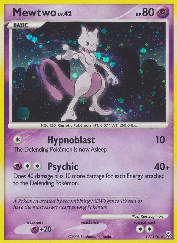 Legends Awakened - Mewtwo Holo