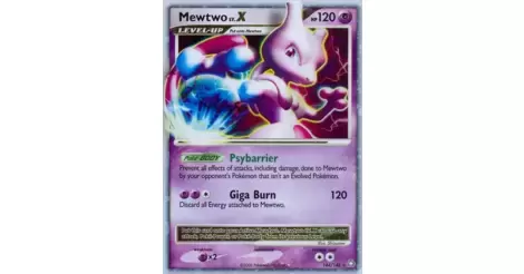 Pokemon Card - Mewtwo LV.X 144/146 - Legends Awakened - Holo - PSA 8.5  NM-MT +
