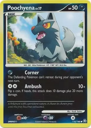 Legends Awakened - Poochyena Reverse