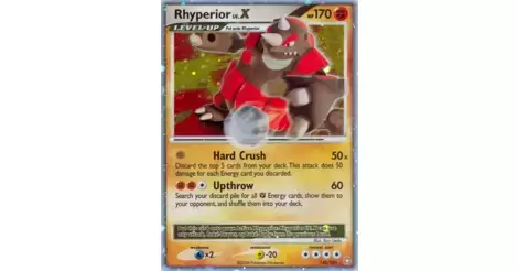 Rhyperior LV.X - Legends Awakened Pokémon card 145/146