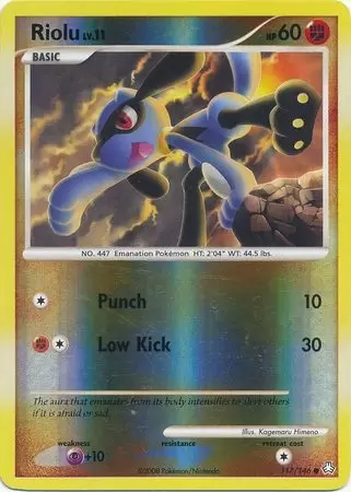 Legends Awakened - Riolu Reverse