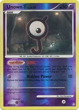 Legends Awakened - Unown J Reverse