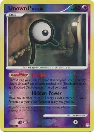 Legends Awakened - Unown R Reverse