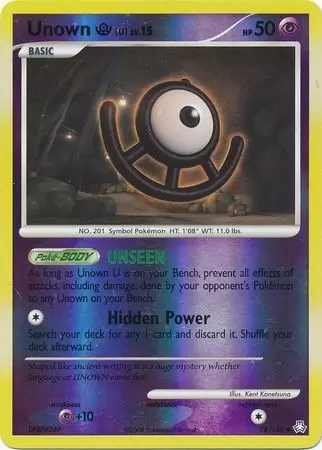 Legends Awakened - Unown U Reverse