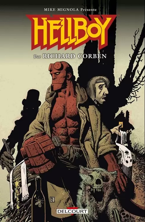 Hellboy (Delcourt) - Mike Mignola présente Hellboy par Richard Corben