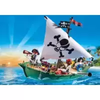 PLAYMOBIL 6682 Pirates - Radeau Avec Pirates Des Ténèbres - La Poste