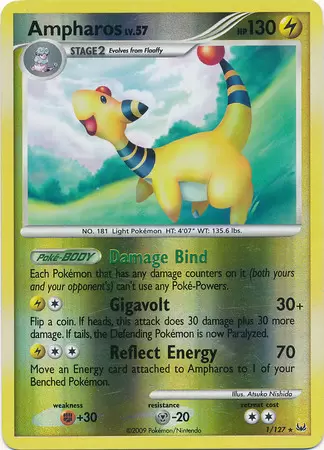 Platinium - Ampharos Reverse