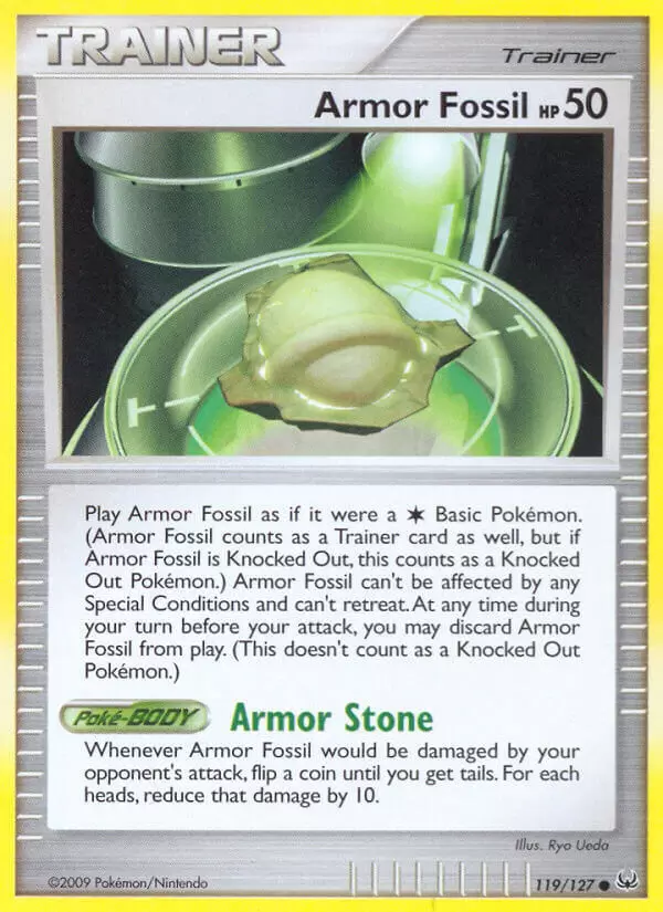 Platinium - Armor Fossil
