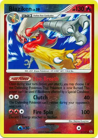 Platinium - Blaziken Reverse