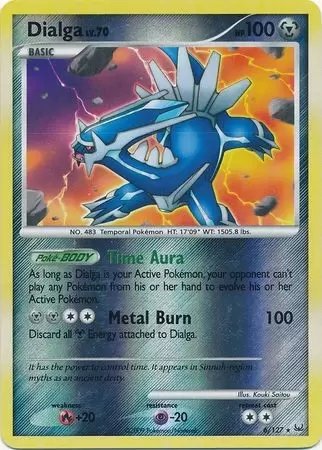 Platinium - Dialga Reverse