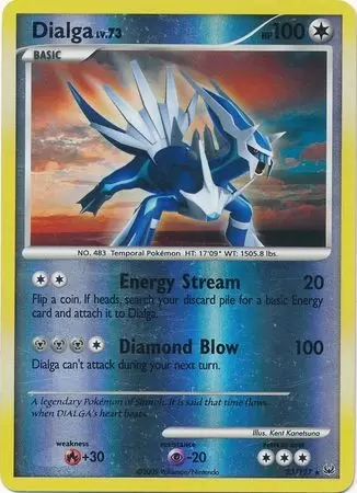 Platinium - Dialga Reverse
