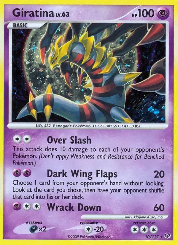 Platinium - Giratina Holo