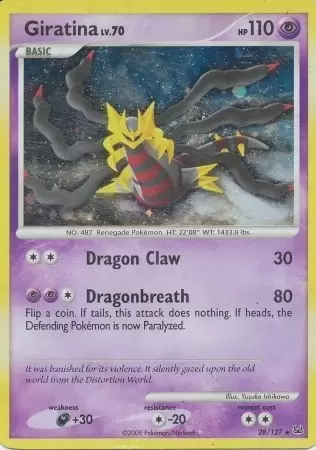 Platinium - Giratina Holo