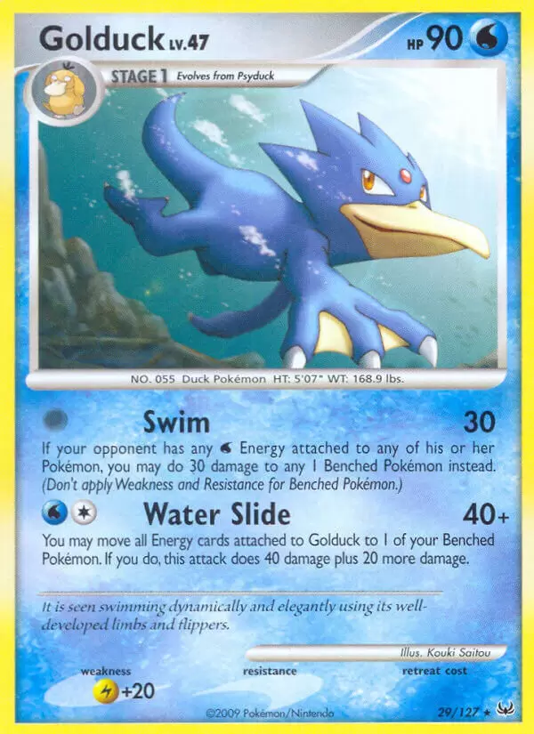 Platinium - Golduck