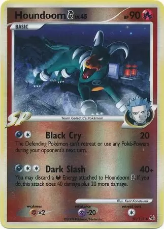 Platinium - Houndoom Reverse