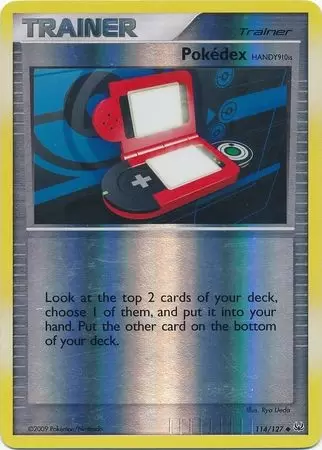 Pokemon Card 2009 Platinum - Pokedex 114/127