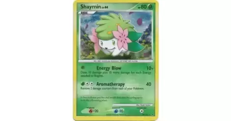 Shaymin Lv. 44 Pokemon Card- 38/127 Holo- Good Condition