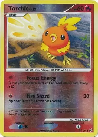 Platinium - Torchic Reverse