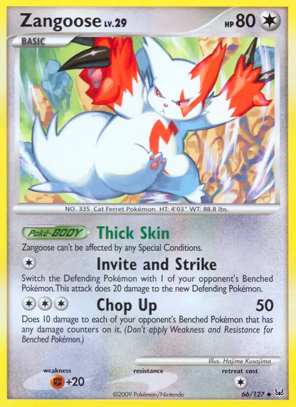 Platinium - Zangoose