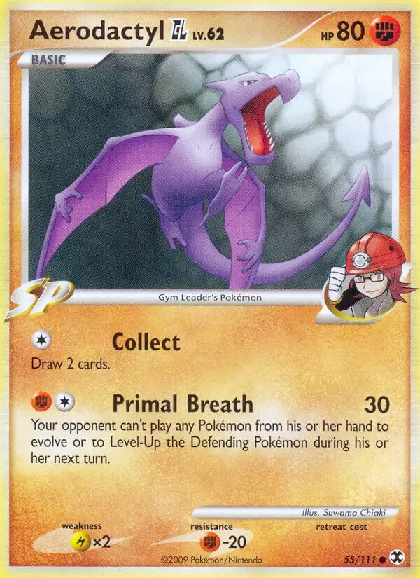 Platinum Rising Rivals - Aerodactyl