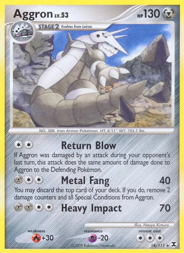 Platinum Rising Rivals - Aggron