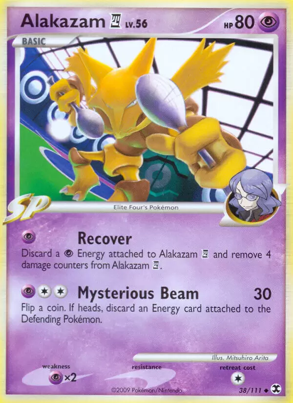 Platinum Rising Rivals - Alakazam