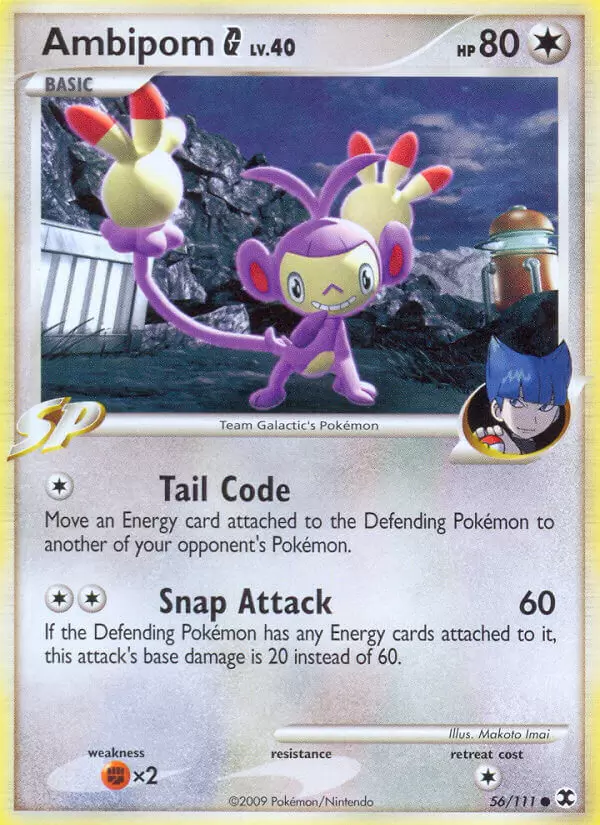 Platinum Rising Rivals - Ambipom