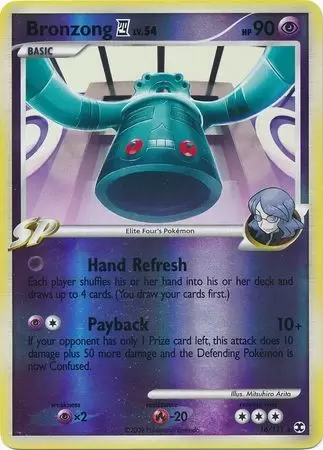 Platinum Rising Rivals - Bronzong Reverse