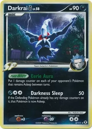 Platinum Rising Rivals - Darkrai Reverse
