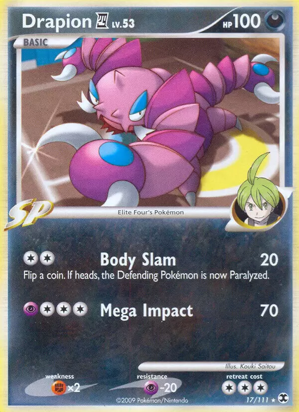 Platinum Rising Rivals - Drapion