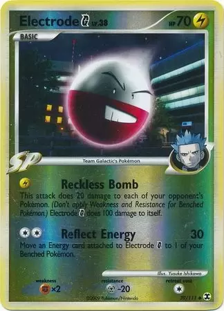 Platinum Rising Rivals - Electrode Reverse