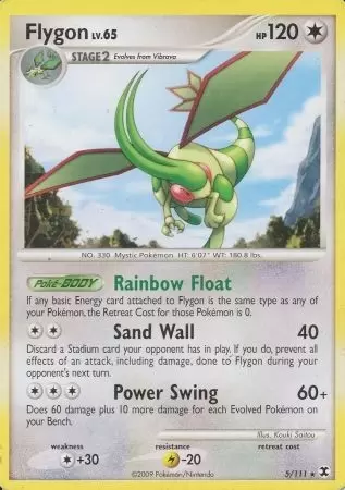 Platinum Rising Rivals - Flygon