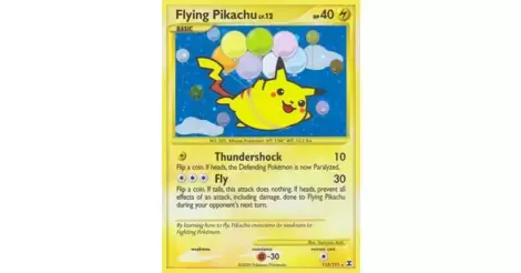 Flying Pikachu - Rising Rivals - Pokemon