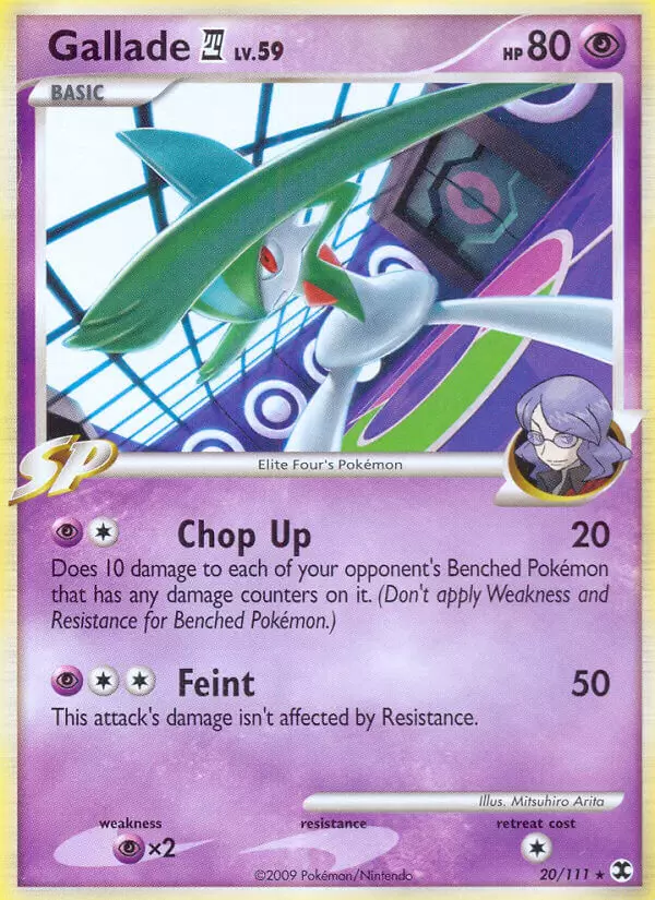 Platinum Rising Rivals - Gallade