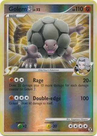 Platinum Rising Rivals - Golem Reverse