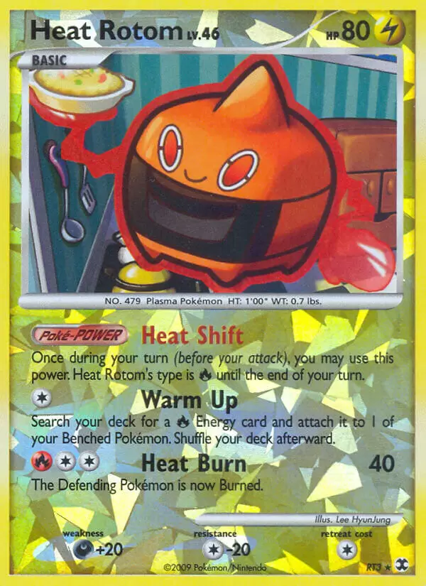 Platinum Rising Rivals - Heat Rotom Reverse