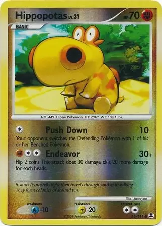 Platinum Rising Rivals - Hippopotas Reverse