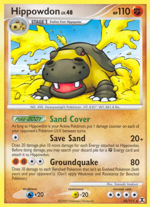 Platinum Rising Rivals - Hippowdon