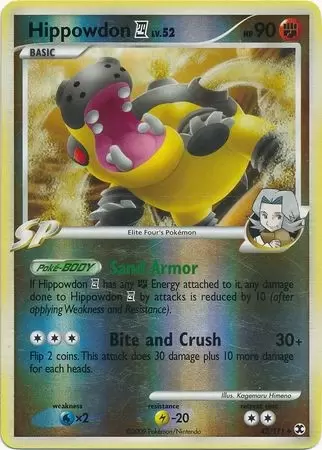 Platinum Rising Rivals - Hippowdon Reverse